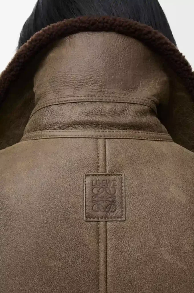 Giacca in shearling Salvia Giacca in shearling Salvia