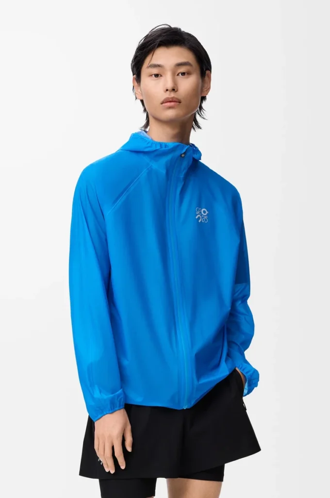 Giacca Ultra in tessuto tecnico blu
