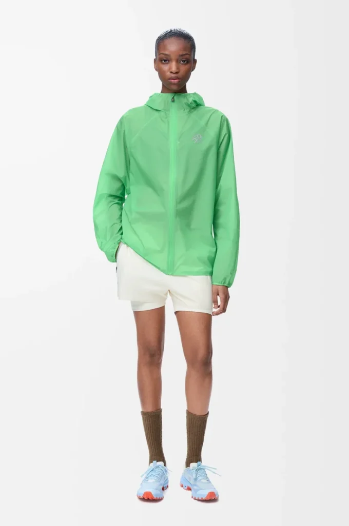 Giacca Ultra in tessuto tecnico verde