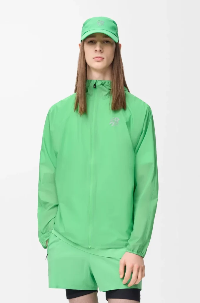 Giacca Ultra in tessuto tecnico verde