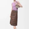 Gilet in cashmere e seta Lilla Gilet in cashmere e seta Lilla
