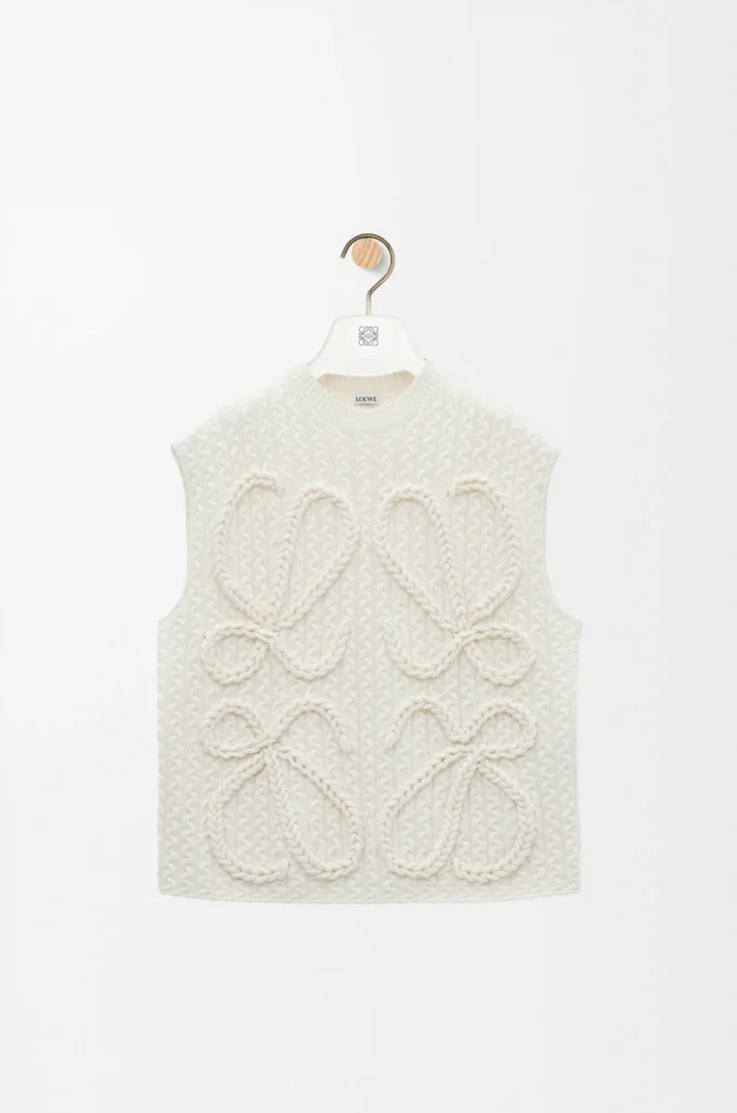 Gilet in lana Bianco Gilet in lana Bianco
