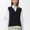 Gilet in lana Nero Gilet in lana Nero
