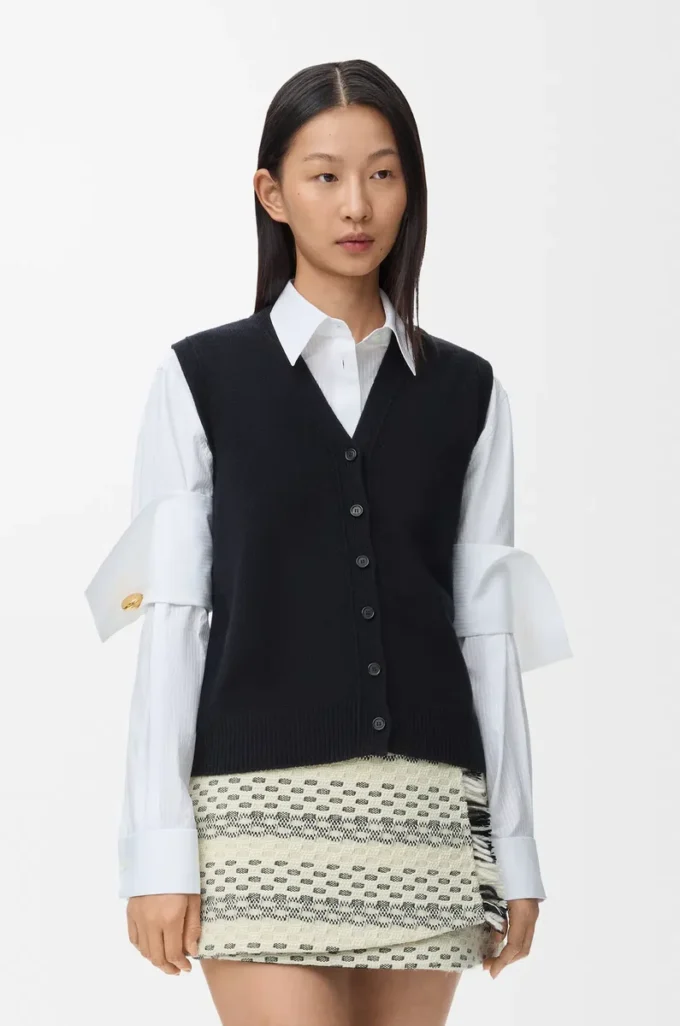 Gilet in lana Nero Gilet in lana Nero
