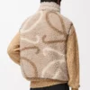 Gilet in misto lana Beige/Verde kaki Gilet in misto lana Beige/Verde kaki