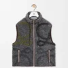 Gilet in misto lana multicolore
