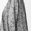 Gonna in lana bianco/nero
