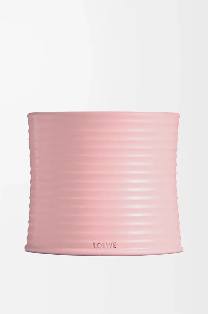 Grande candela al profumo di edera Rosa chiaro Grande candela al profumo di edera Rosa chiaro