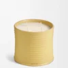 Grande candela Caprifoglio Giallo