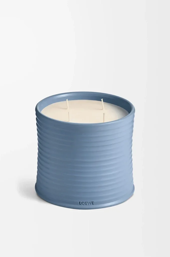 Grande candela Cypress Balls Baby Blue