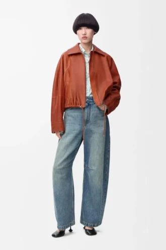 Jeans a barilotto Anagram in denim Denim lavato