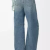 Jeans a barilotto Anagram in denim Denim lavato Jeans a barilotto Anagram in denim Denim lavato