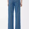 Jeans baggy Anagram in denim Denim blu medio