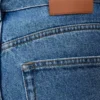 Jeans baggy Anagram in denim Denim blu medio