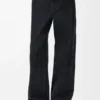 Jeans baggy Anagram in denim Nero Jeans baggy Anagram in denim Nero