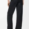 Jeans baggy Anagram in denim Nero