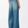 Jeans flamenco in denim blu denim Jeans flamenco in denim blu denim