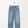 Jeans in denim blu vintage Jeans in denim blu vintage