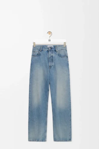 Jeans in denim blu vintage