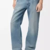 Jeans in denim blu vintage Jeans in denim blu vintage