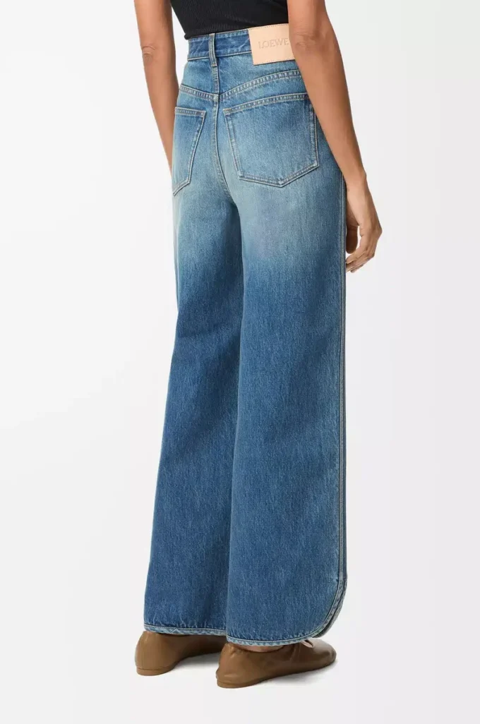 Jeans in denim Denim Blue
