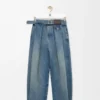 Jeans in denim denim lavato Jeans in denim denim lavato