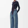 Jeans in denim denim lavato Jeans in denim denim lavato