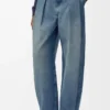 Jeans in denim denim lavato Jeans in denim denim lavato
