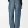 Jeans in denim denim lavato Jeans in denim denim lavato