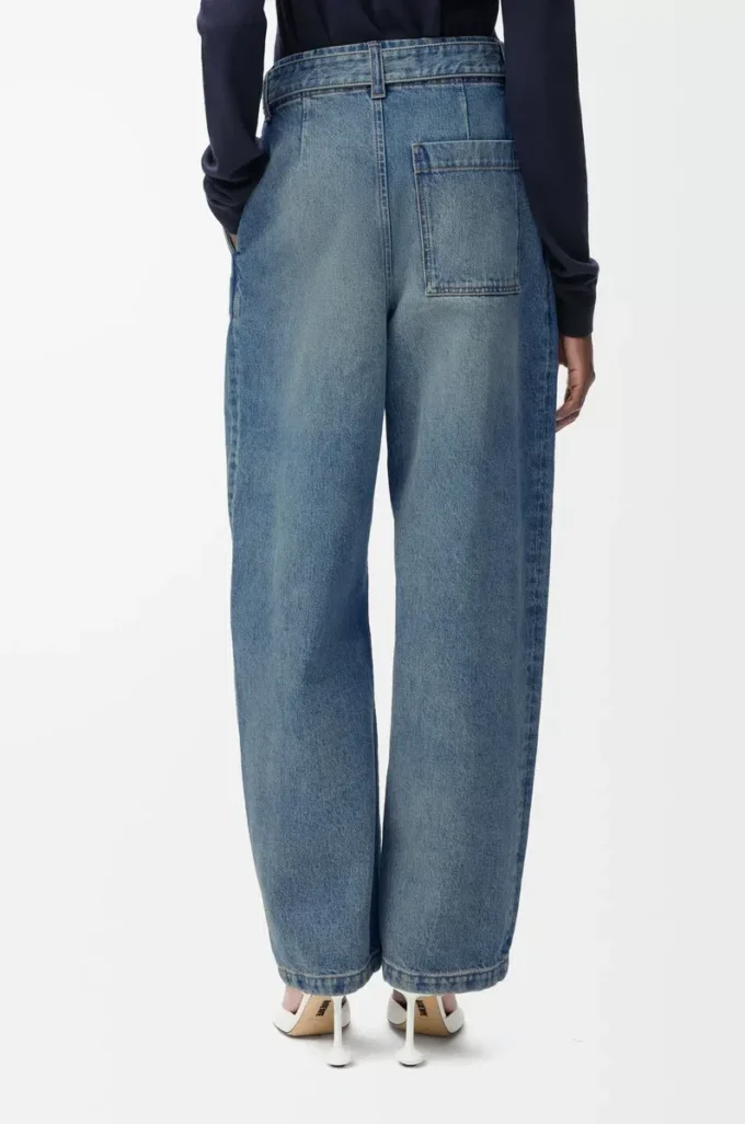Jeans in denim denim lavato Jeans in denim denim lavato