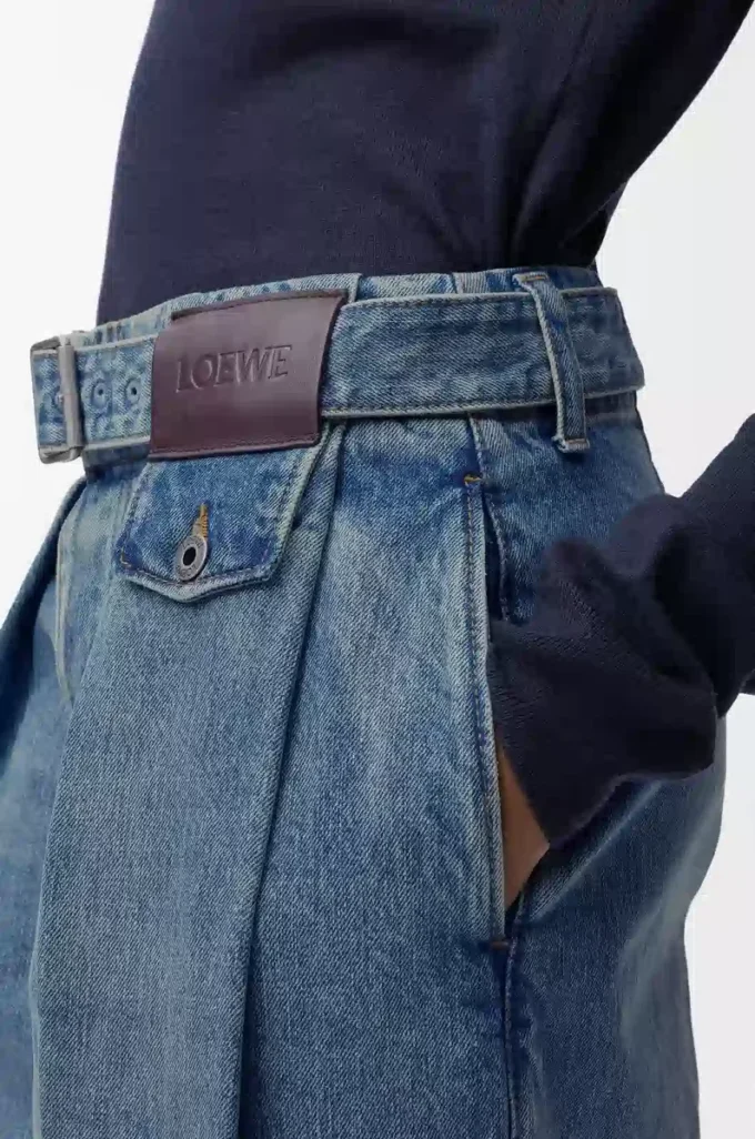 Jeans in denim denim lavato Jeans in denim denim lavato