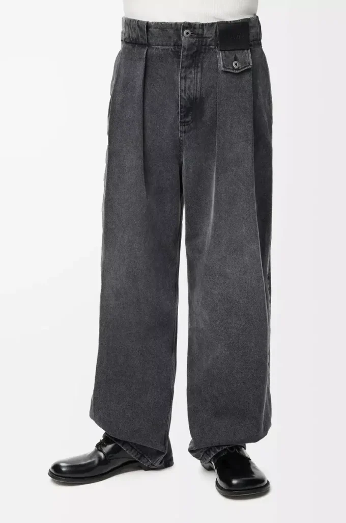 Jeans in denim nero