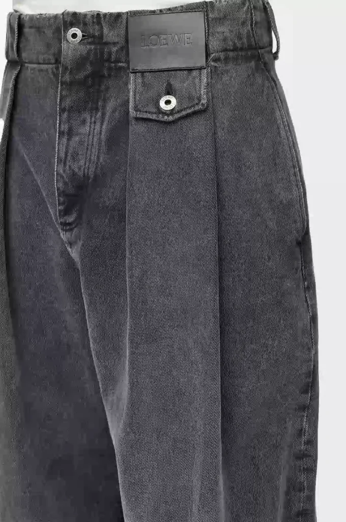 Jeans in denim nero
