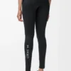 Leggings sportivi in jersey tecnico nero