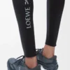 Leggings sportivi in jersey tecnico nero