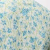 Maglione a maniche corte in misto cotone Bianco/Blu Maglione a maniche corte in misto cotone Bianco/Blu