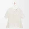 Maglione a maniche corte in misto mohair Bianco