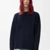 Maglione Anagram in lana blu navy Maglione Anagram in lana blu navy