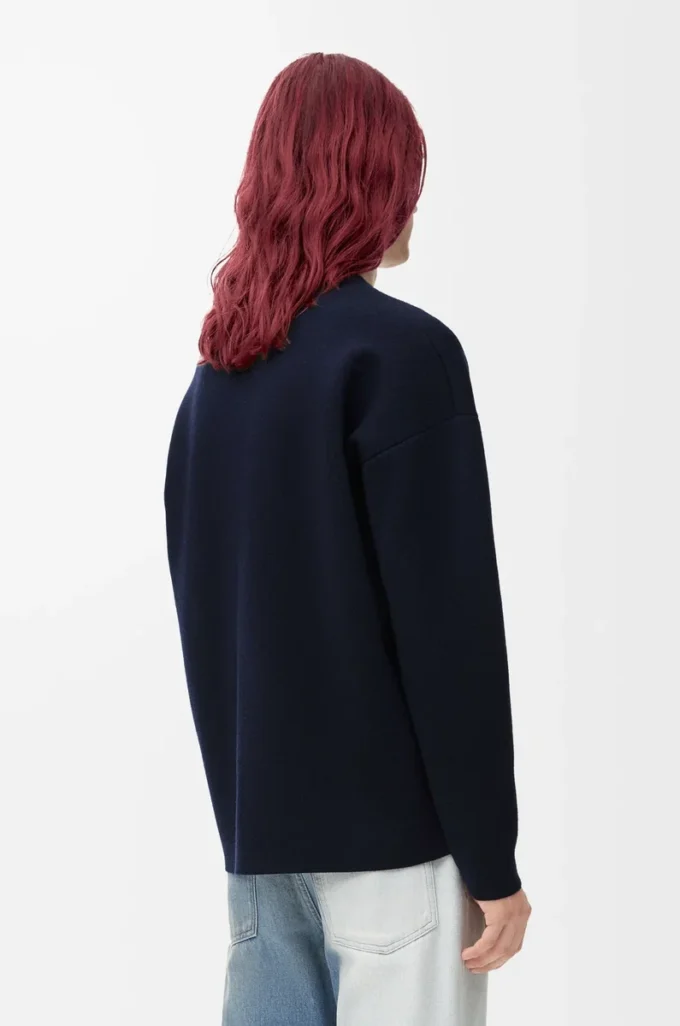 Maglione Anagram in lana blu navy Maglione Anagram in lana blu navy