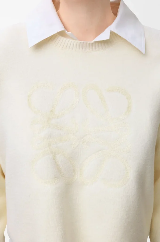 Maglione Anagram in misto lana Bianco Maglione Anagram in misto lana Bianco
