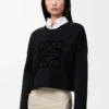Maglione Anagram in misto lana Nero