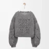 Maglione Anagram in mohair grigio melange Maglione Anagram in mohair grigio melange