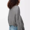 Maglione Anagram in mohair grigio melange Maglione Anagram in mohair grigio melange