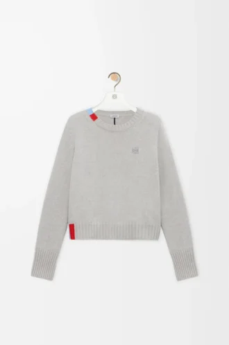 Maglione in cashmere Azzurro/Multicolore