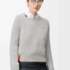Maglione in cashmere Azzurro/Multicolore