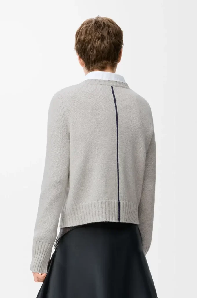 Maglione in cashmere Azzurro/Multicolore