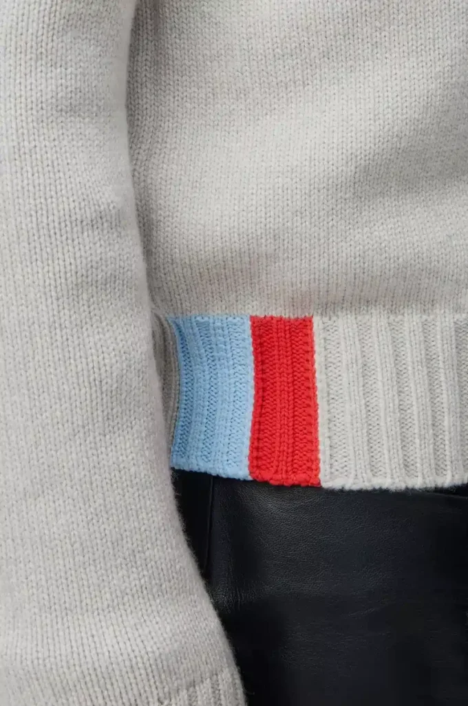 Maglione in cashmere Azzurro/Multicolore