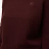 Maglione in cashmere bordeaux/multicolore Maglione in cashmere bordeaux/multicolore