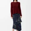 Maglione in cashmere Borgogna Maglione in cashmere Borgogna