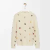 Maglione in lana Bianco/Multicolore Maglione in lana Bianco/Multicolore